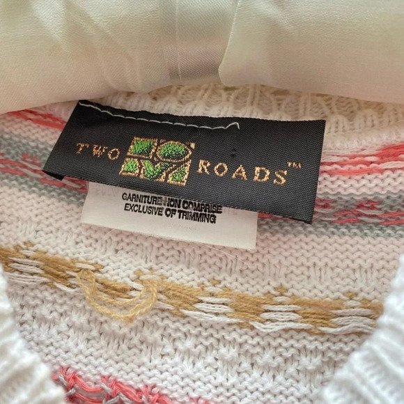 Vintage - Floral Pastel Cottagecore Pearl Button Cardigan - Picture 3 of 8